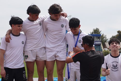 Ceremonia premiación Atletismo 7° a IV Básico – Olimpiadas BostonEduca 2024