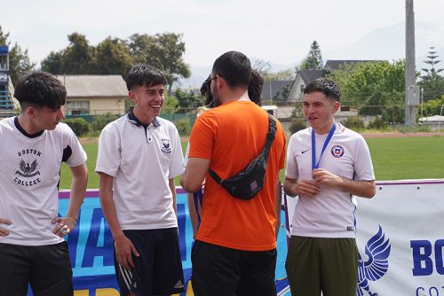 Ceremonia premiación Atletismo 7° a IV Básico – Olimpiadas BostonEduca 2024