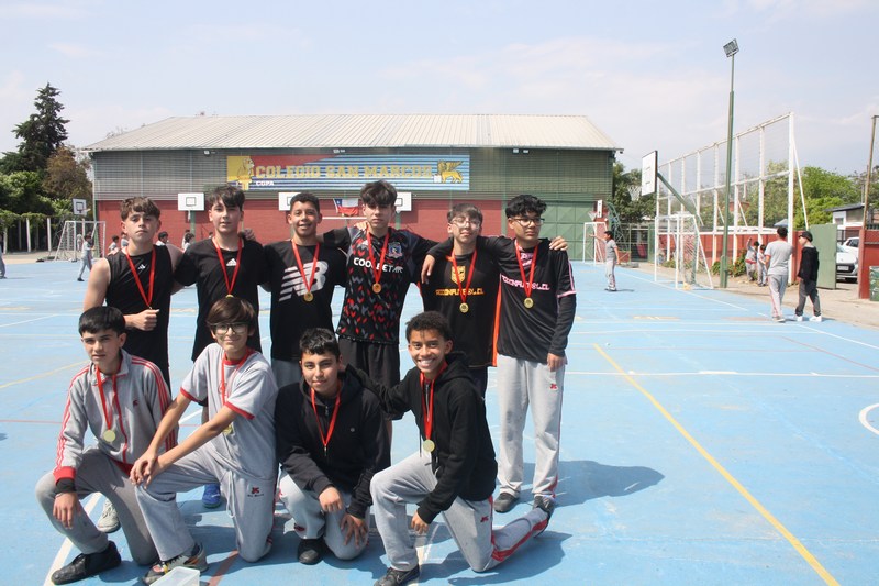 8° Básico “A” es el campeón del Torneo Interno de Futbolito