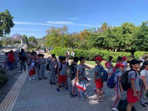 Salida pedagógica de los  Segundos Básicos  al Parque Bicentenario