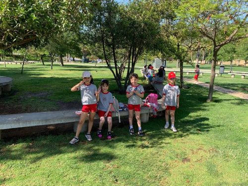 Salida pedagógica Segundos Básicos  al Parque Bicentenario