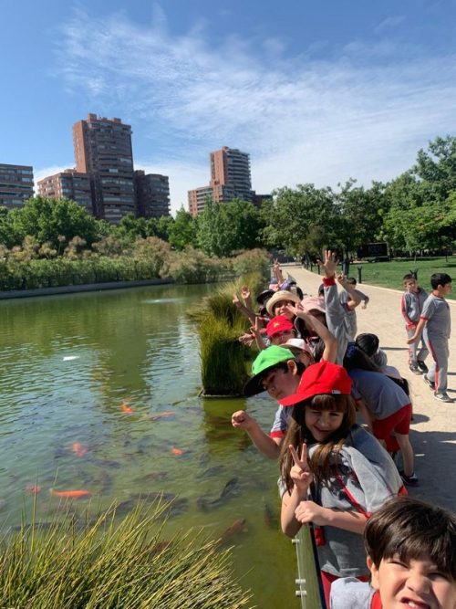 Salida pedagógica Segundos Básicos  al Parque Bicentenario