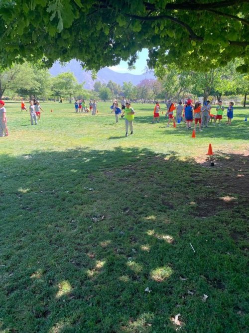 Salida pedagógica Segundos Básicos  al Parque Bicentenario