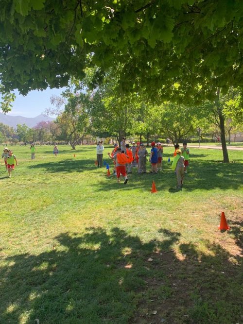 Salida pedagógica Segundos Básicos  al Parque Bicentenario