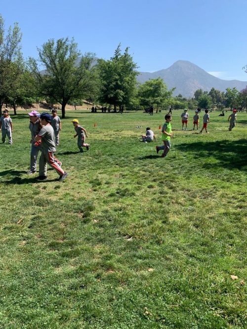Salida pedagógica Segundos Básicos  al Parque Bicentenario