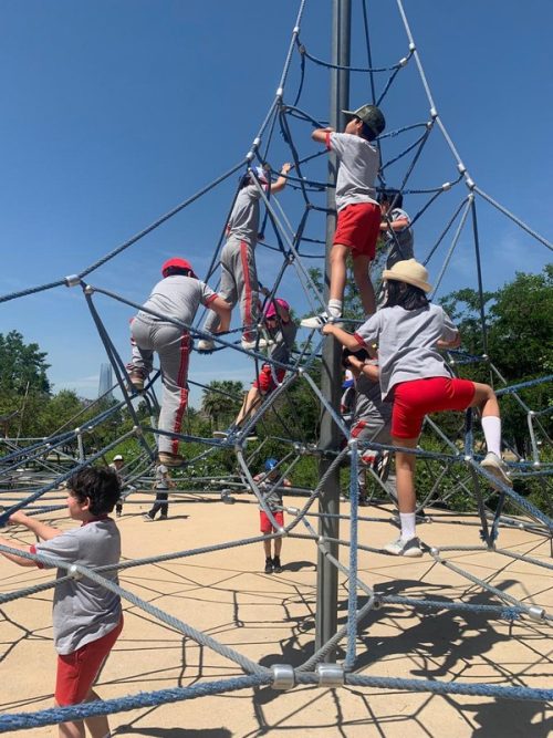 Salida pedagógica Segundos Básicos  al Parque Bicentenario