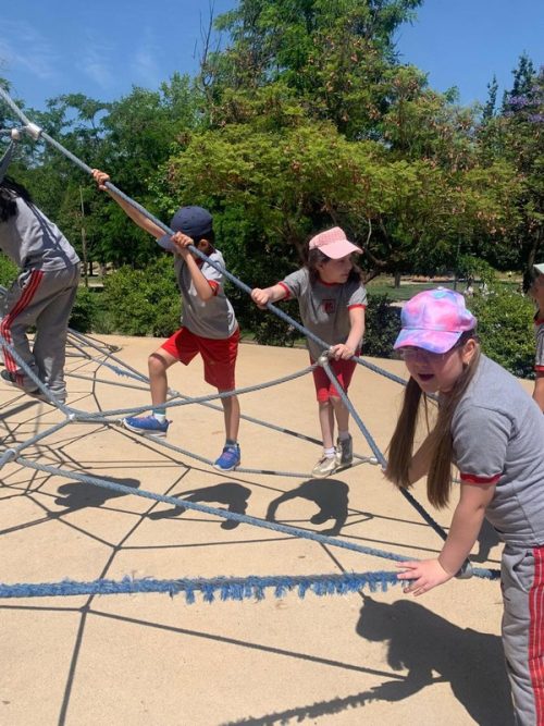 Salida pedagógica Segundos Básicos  al Parque Bicentenario