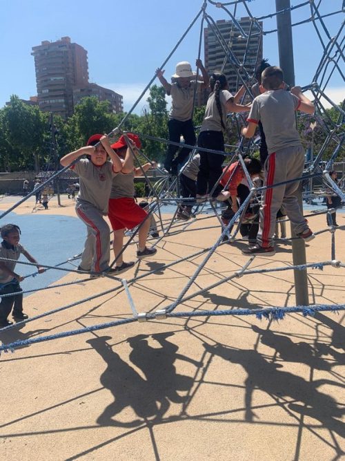 Salida pedagógica Segundos Básicos  al Parque Bicentenario