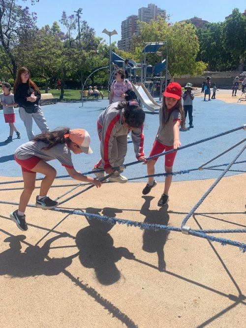 Salida pedagógica Segundos Básicos  al Parque Bicentenario