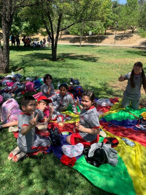 Salida pedagógica Segundos Básicos  al Parque Bicentenario