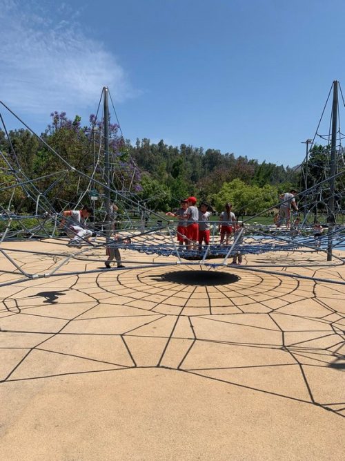 Salida pedagógica Segundos Básicos  al Parque Bicentenario