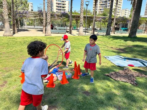 Salida Pedagógica Primeros Básico al Parque Inés de Suárez