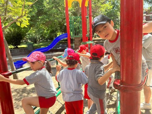 Salida Pedagógica Primeros Básico al Parque Inés de Suárez