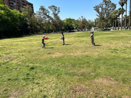 Salida Pedagógica Primeros Básico al Parque Inés de Suárez