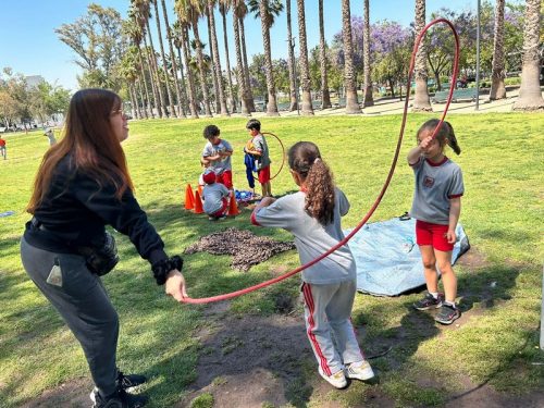 Salida Pedagógica Primeros Básico al Parque Inés de Suárez