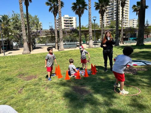 Salida Pedagógica Primeros Básico al Parque Inés de Suárez