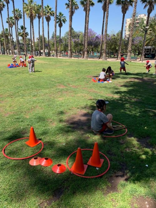 Salida Pedagógica Primeros Básico al Parque Inés de Suárez