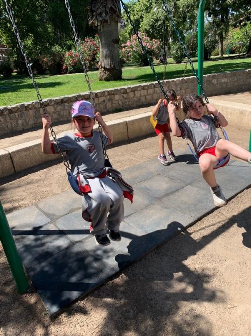 Salida Pedagógica Primeros Básico al Parque Inés de Suárez