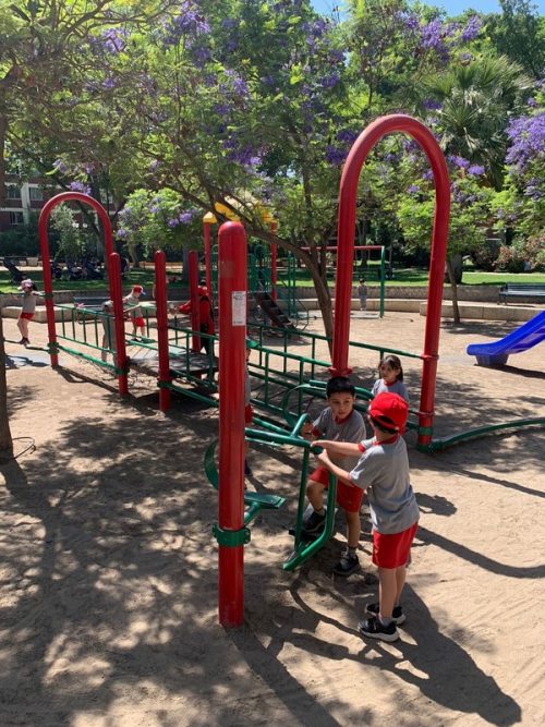 Salida Pedagógica Primeros Básico al Parque Inés de Suárez