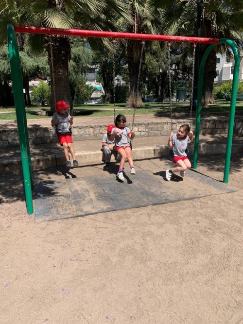 Salida Pedagógica Primeros Básico al Parque Inés de Suárez