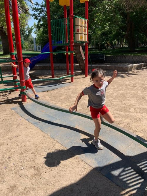 Salida Pedagógica Primeros Básico al Parque Inés de Suárez