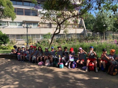 Salida Pedagógica Primeros Básico al Parque Inés de Suárez
