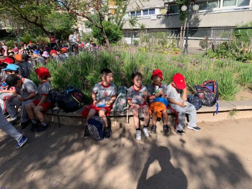 Salida Pedagógica Primeros Básico al Parque Inés de Suárez