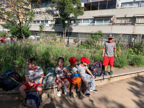 Salida Pedagógica Primeros Básico al Parque Inés de Suárez