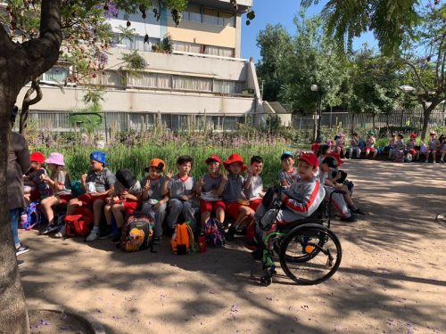 Salida Pedagógica Primeros Básico al Parque Inés de Suárez
