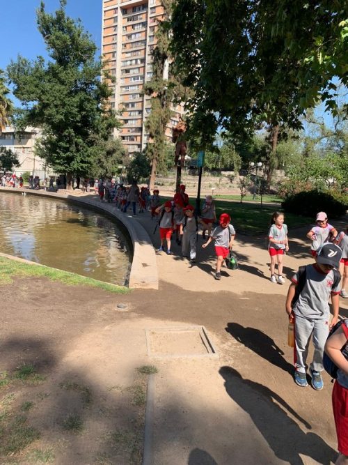 Salida Pedagógica Primeros Básico al Parque Inés de Suárez