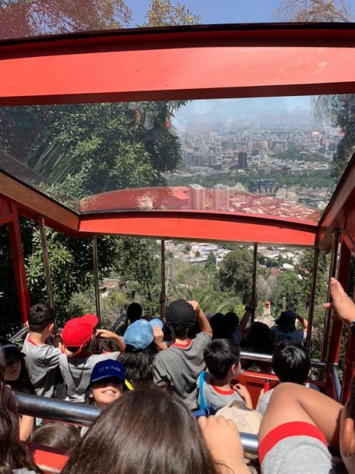 Visita  al Cerro San Cristóbal