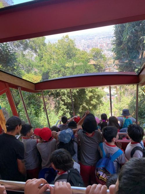 Visita  al Cerro San Cristóbal
