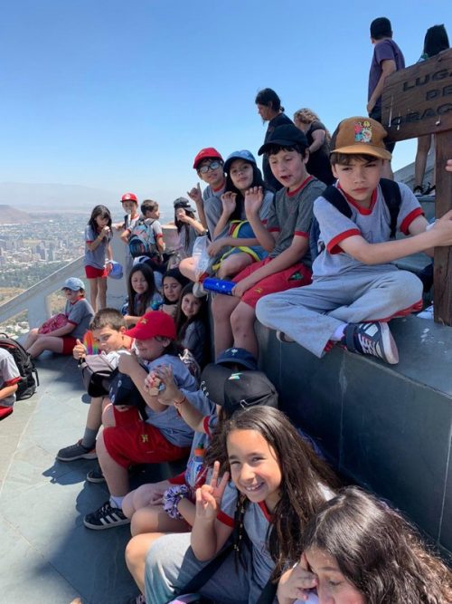 Visita  al Cerro San Cristóbal