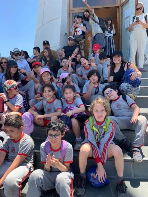 Visita  al Cerro San Cristóbal