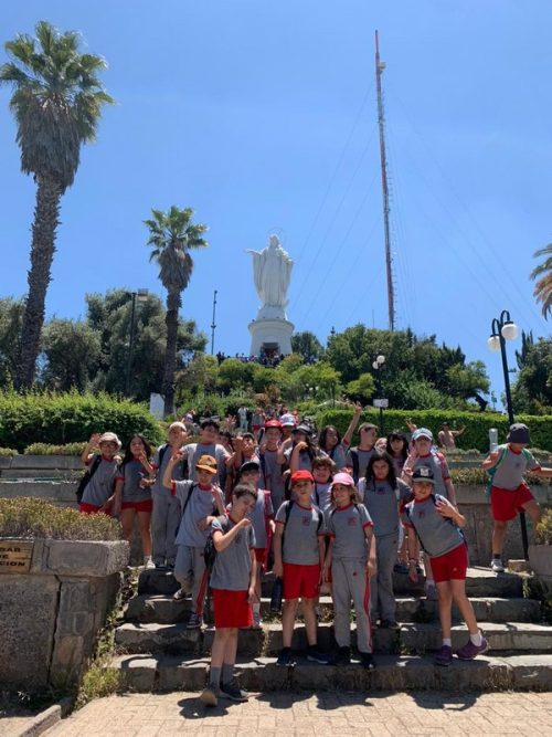 Visita  al Cerro San Cristóbal