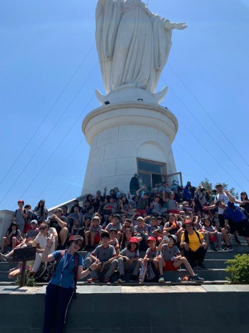 Visita  al Cerro San Cristóbal