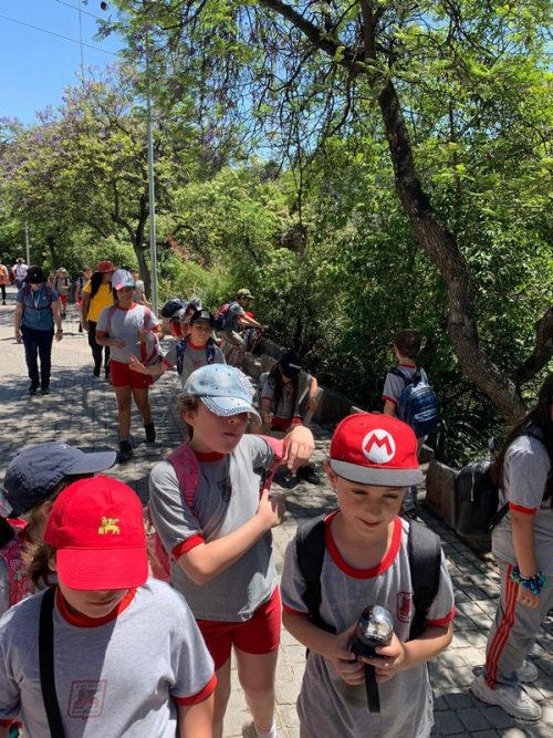 Visita  al Cerro San Cristóbal