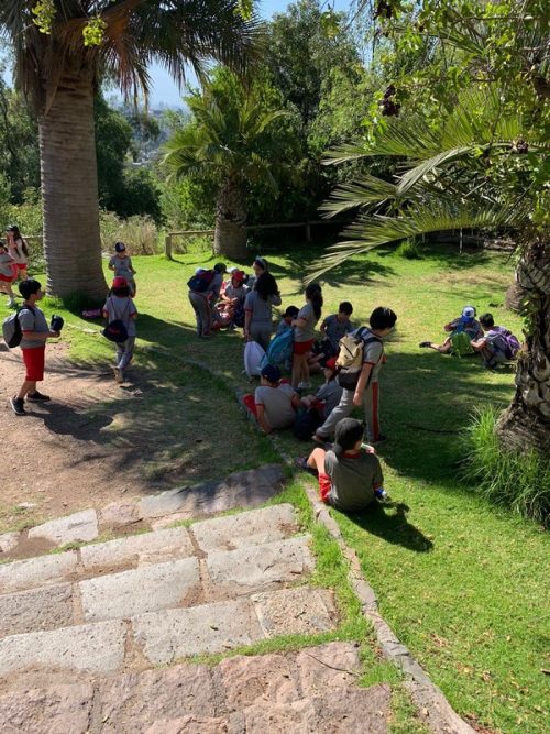 Visita  al Cerro San Cristóbal