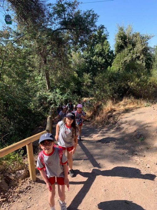 Visita  al Cerro San Cristóbal