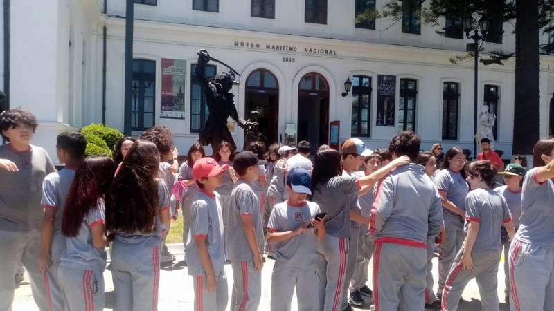 Visita educativa  a  Valparaíso