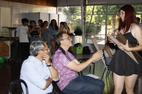 Despedida de Cuartos Medios a profesores