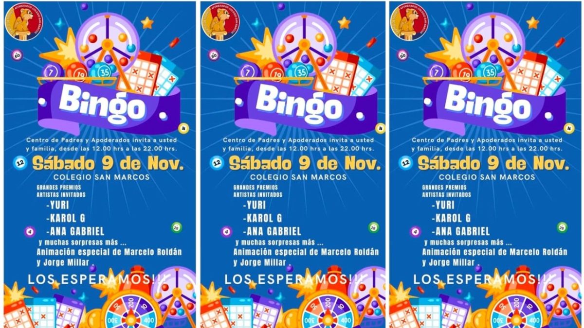 INVITACIÓN AL BINGO 2024