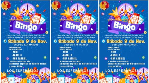 INVITACIÓN AL BINGO 2024