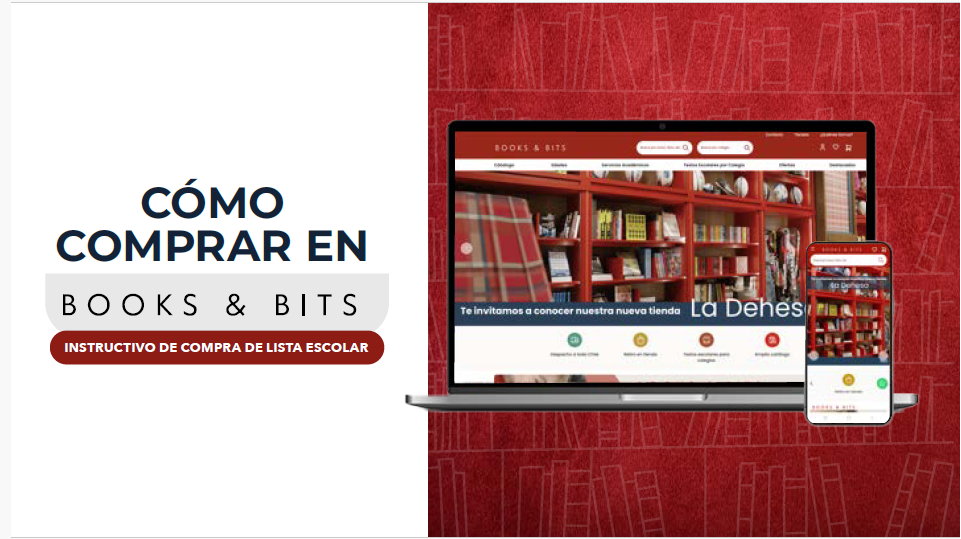 INSTRUCTIVO  PARA COMPRAR TEXTOS BOOK & BITS