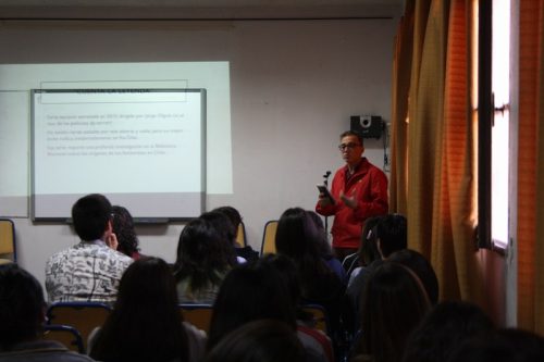 Charla del Profesor  Cristián  Raveau