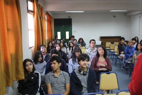 Charla del Profesor  Cristián  Raveau