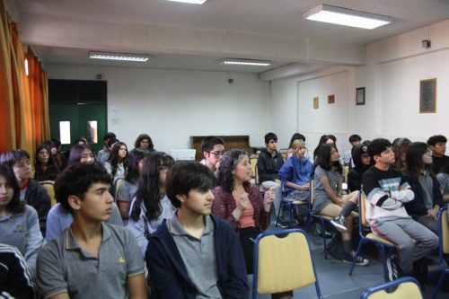 Charla del Profesor  Cristián  Raveau