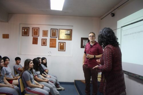 Charla del Profesor  Cristián  Raveau