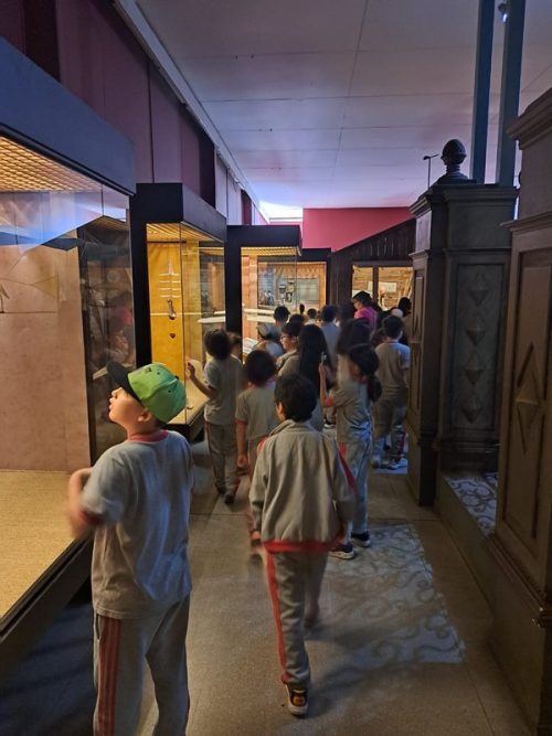 VISITA PEDAGÓGICA  DE  LOS  CUARTOS BÁSICOS