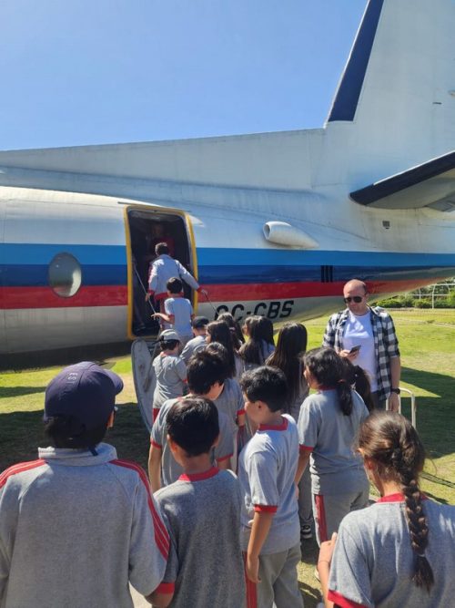 VISITA PEDAGÓGICA  DE  LOS  CUARTOS BÁSICOS